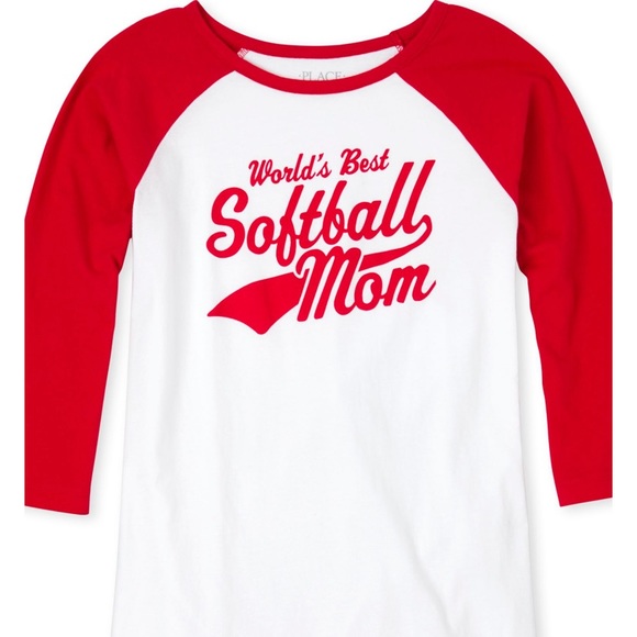 NWT🎉 Soft Ball Mom Shirt - Picture 1 of 7